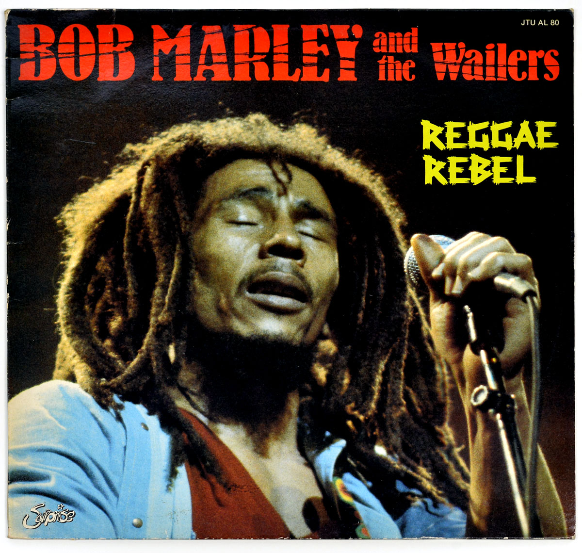 High Resolution Photo Album Front Cover of BOB MARLEY & THE WAILERS – Reggae Rebel (Belgium)  https://vinyl-records.nl